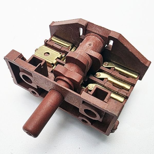 Перемикач режимів чотирипозиційний KEMA KEUR/US3 boltek / 16 А / 250 V / Т150 (контакти 3 + 3) для духовок 1154 фото