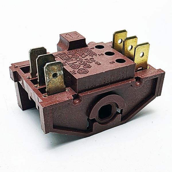 Перемикач режимів чотирьохпозиційний KEMA KEUR Typ CH / 16А / 250V / Т125 (контакти 3+3) до духовок 1153 фото