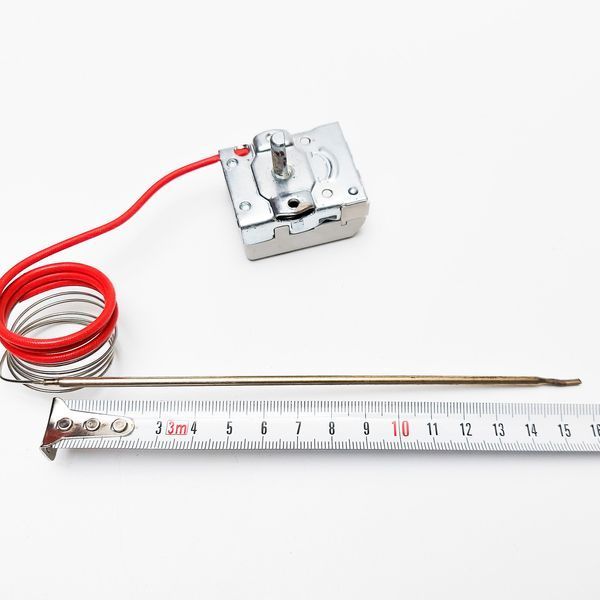 Термостат Tmax-300&deg;C капиллярный tecasa NT-252 ВО / 16А / 400V / Hст-16мм / L-100см (2 контакта) Испания 09169 фото