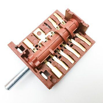 Переключатель семипозиционный AC641 (0+6 положений) / 16А /250V / Т150 (контакты снаружи 7+6) ARGESON, Турция 1158 фото