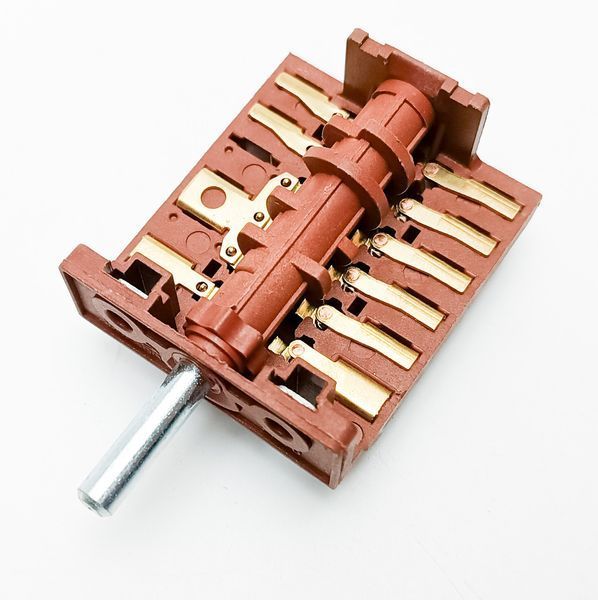 Перемикач семипозиційний AC641 (0+6 положень)/16А/250V/Т150 (контакти зовні 7+6) ARGESON, Туреччина 1158 фото