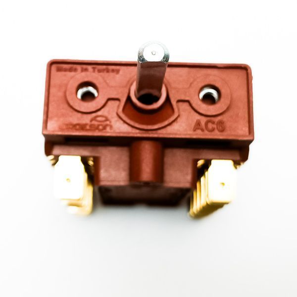 Перемикач семипозиційний AC641 (0+6 положень)/16А/250V/Т150 (контакти зовні 7+6) ARGESON, Туреччина 1158 фото
