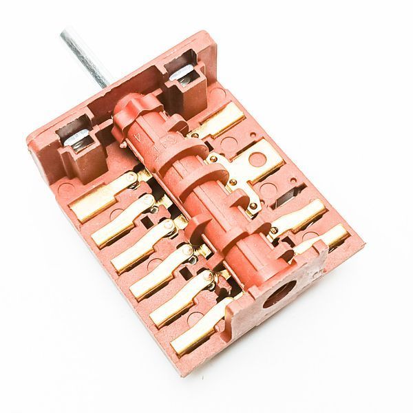 Перемикач семипозиційний AC641 (0+6 положень)/16А/250V/Т150 (контакти зовні 7+6) ARGESON, Туреччина 1158 фото