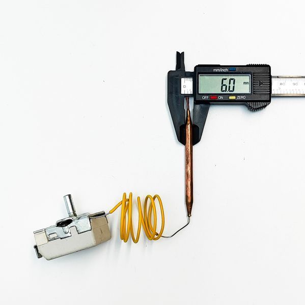Термостат Tmax-120&deg;C капиллярный tecasa NT-237 DO / 16А / 400V / Hст-16мм / L-70см (2 контакта) Испания 09166 фото