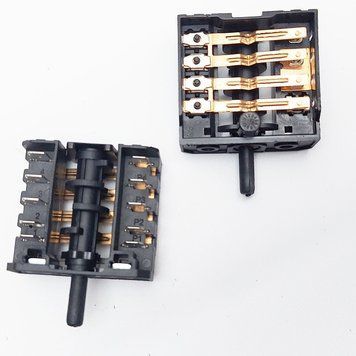 Переключатель пятипозиционный 61058  MAKROTERM MTA-04 / 16А / 250V / Т150 для электроплит "Элна", "Лемира" (Турция) 1143 фото